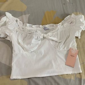 Off the shoulder top